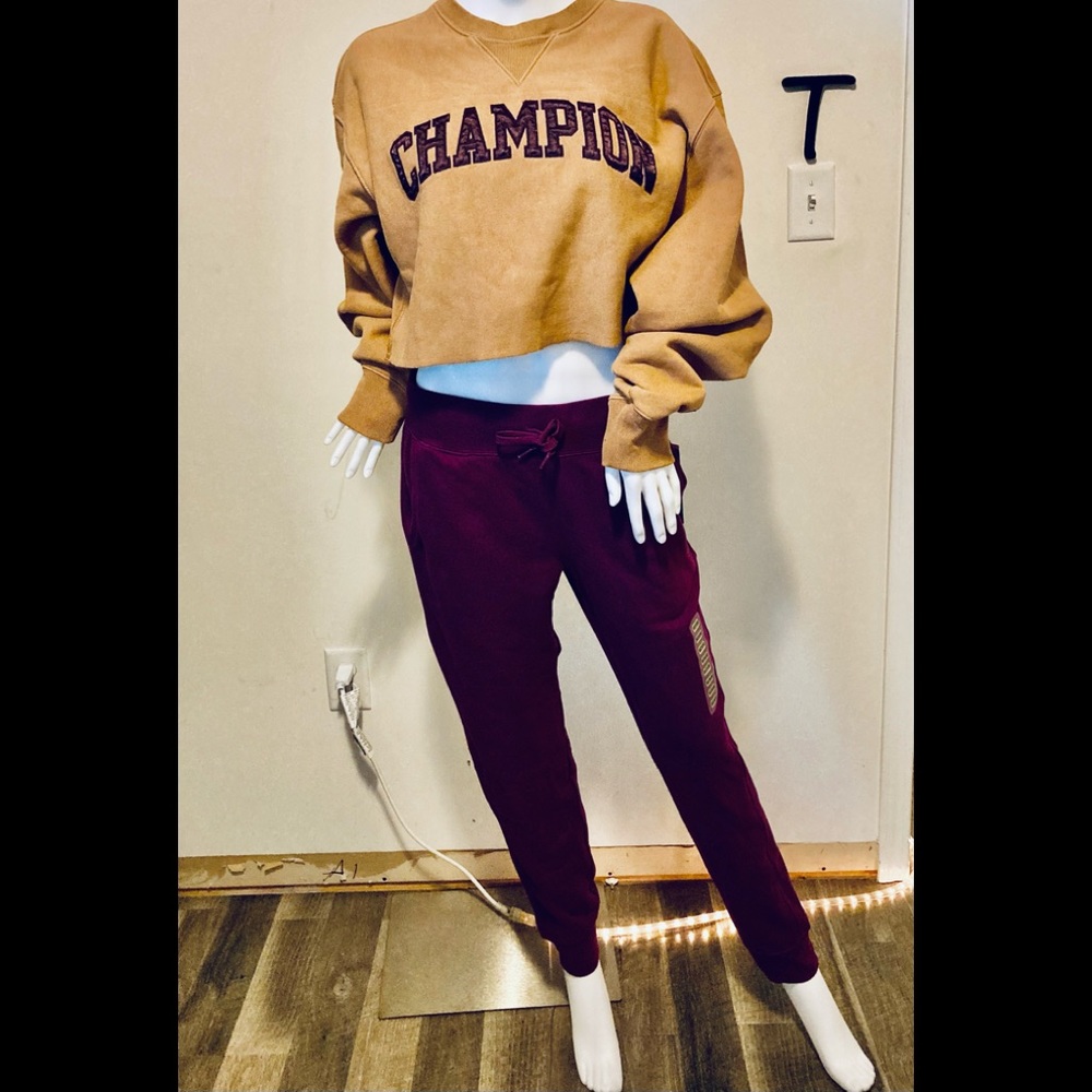 🆕💜💜CHAMPION PURPLE JOGGERS 💜💜🆕 - Picture 4 of 16
